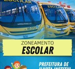 Prefeitura de Ilhota institui o zoneamento escolar e fixa diretrizes para o transporte público