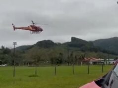 Homem é ferido a golpes de facão e socorrido pelo Arcanjo 03 em Ilhota
